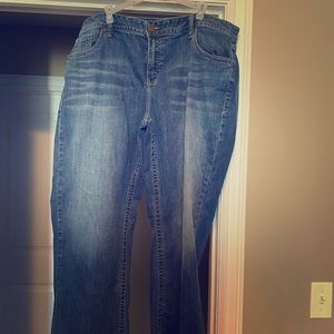 Lane Bryant Boot cut size 24 Regular denim jeans